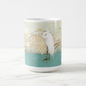 シータートルコースト海モダンビーチ水彩 コーヒーマグカップ (中央)