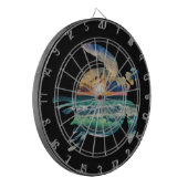 シータートルサンセットビーチゴルフボールゴルフボールマーケ ダーツボード (正面左)