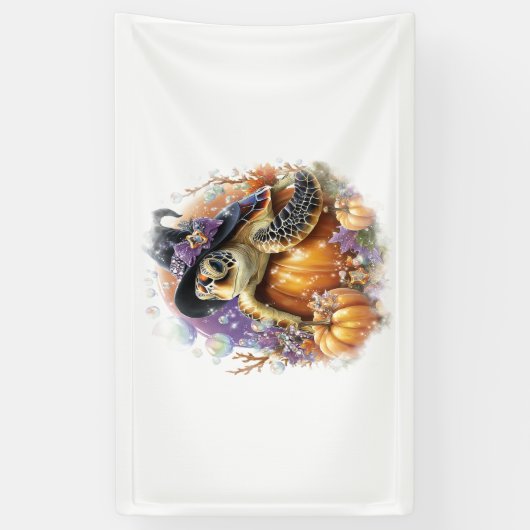 シータートルシャツシーハロウィーン 横断幕 (縦)