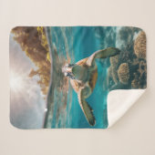 シータートルシリーズシェルパブランケット シェルパブランケット (正面(横))