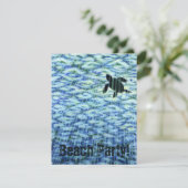 シータートルシルエット 招待状 (スタンド正面)