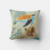 シータートルシーシェル装飾用クッション クッション (正面)