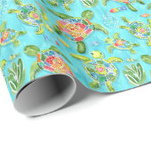 シータートルズの贈答用ラップ ラッピングペーパー (ロールコーナー)