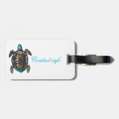 シータートルズサンダーコーブ ラゲッジタグ (裏面横)