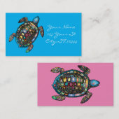 シータートルズサンダーコーブ 名刺 (正面/裏面)