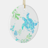 シータートルセラミックオーナメント セラミックオーナメント (右)