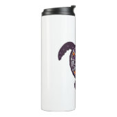 シータートルハロウィーンスパイダー – くもの巣カボチャ幽霊ホール タンブラー (回転左)