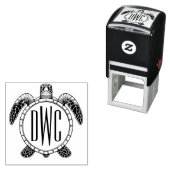 シータートルベリービュー3イニシャルモノグラム#2 セルフインキングスタンプ (インサイチュ)