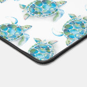 シータートルモノグラムオフィスデコール デスクマット (コーナー)