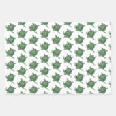 シータートルラッピング紙 ラッピングペーパーシート (正面)