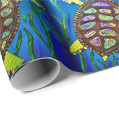 シータートルラッピング紙 ラッピングペーパー (ロールコーナー)