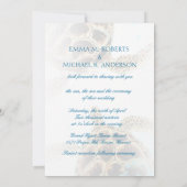 ©シータートルラブアクアリウム結婚式招待状 招待状 (裏面)