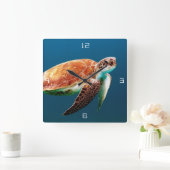 シータートルラージスクウェア壁時計 スクエア壁時計 (ホーム)