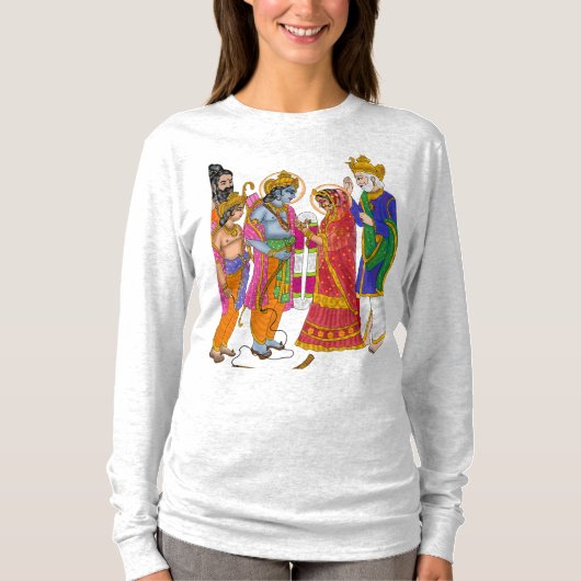 シーターラーマ様Tシャツ Tシャツ (正面)