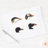 シーダックスのロゴ 長方形シール (封筒)