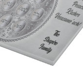 シーダパーソナライズされたープレート カッティングボード (角)