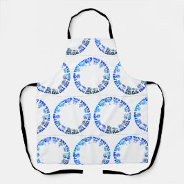 シーダーイラストレーション エプロン