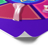 シーダープレート ポスター (角)