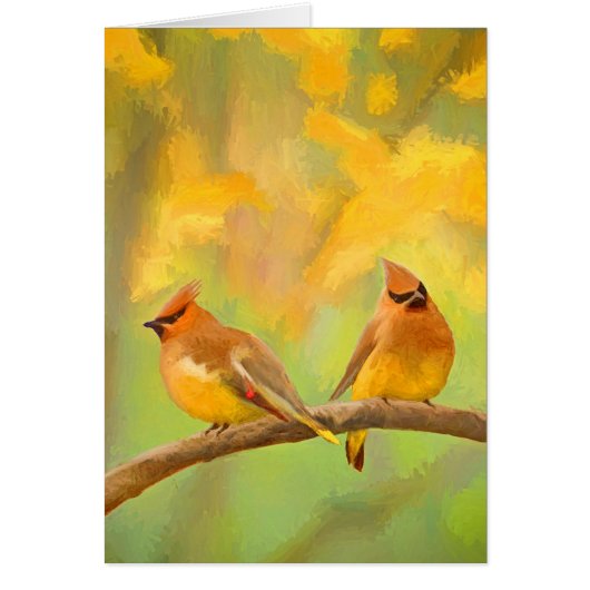 シーダーワウ絵画グウィングの – かわいいオリジナルドッグアート (正面)