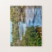 シーダー川ネブラスカ。 ジグソーパズル (縦)