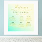 シーッエレガントティング・チャート:キャンバスのストレッチ印刷 キャンバスプリント (インサイチュ (ウッドフロア))