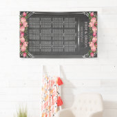 シーッ結婚ティング・チャートのバナー 横断幕 (インサイチュ)