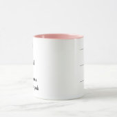 シーッ、ほとんど、今話すおもしろい マグカップ (中央)