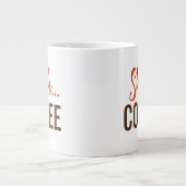 シーッ…コーヒー ジャンボコーヒーマグカップ (正面)