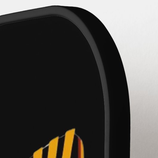 シーッ…スケルトンの反気に反メッセージなし ピックルボールラケット (左詳細)