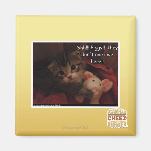 シーッ!!!ピギー!! マグネット (正面)