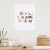 シーッ…僕は読だ ポスター (キッチン)