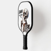 シーッ…反抗的な気に印で骨格を持たない ピックルボールラケット (左)