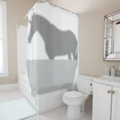 シーッ！浴槽の中に一角獣（ユニコーン）がいる シャワーカーテン (インサイチュ)