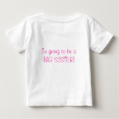 シーッ!!!秘密得がある… ベビーTシャツ (裏面)