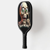 シーッ…青い目気にのスケルトンなし ピックルボールラケット (左)