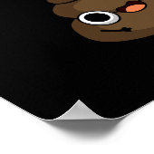 シーツおもしろい幽霊プンダークBG ポスター (角)