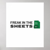 シーツに浸る ポスター (正面)