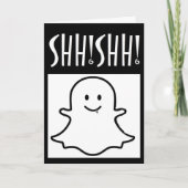 シーツの下でハロウィンに会う シーズンカード (正面)