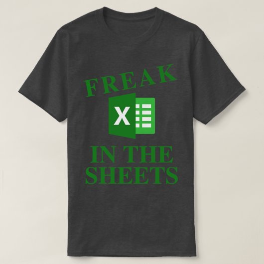 シーツの中に入り込む7 Tシャツ (デザイン正面)