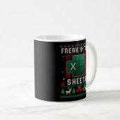 シーツの中に入ると醜くなる コーヒーマグカップ (正面右)