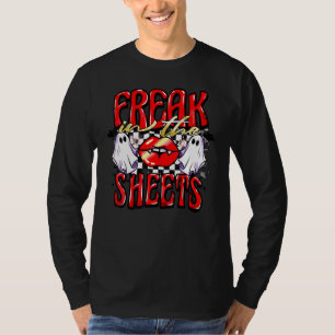 シーツの中に迷うハロウィン不気味ハロウィーンCos Tシャツ