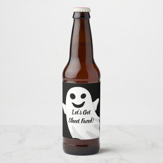 シーツを向けろ！ ビールラベル (正面)