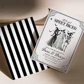 シーツを大人のハローウィンパーティに向けおもしろいよう 招待状