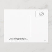 シーツズバレンタインデーマルティーニレシピ シーズンポストカード (裏面)