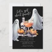 シーツフェイスハローウィンパーティ 招待状 (正面)