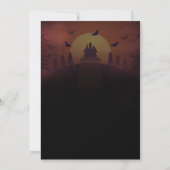 シーツフェイスハローウィンパーティ 招待状 (裏面)