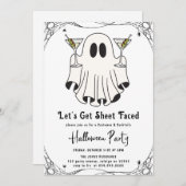 シーツフェイスマルティーニハローウィンパーティ 招待状 (正面/裏面)