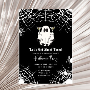 シーツフェイスマルティーニハローウィンパーティ 招待状