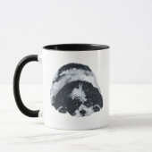 シーツー ブラック&ホワイト マグカップ (左)