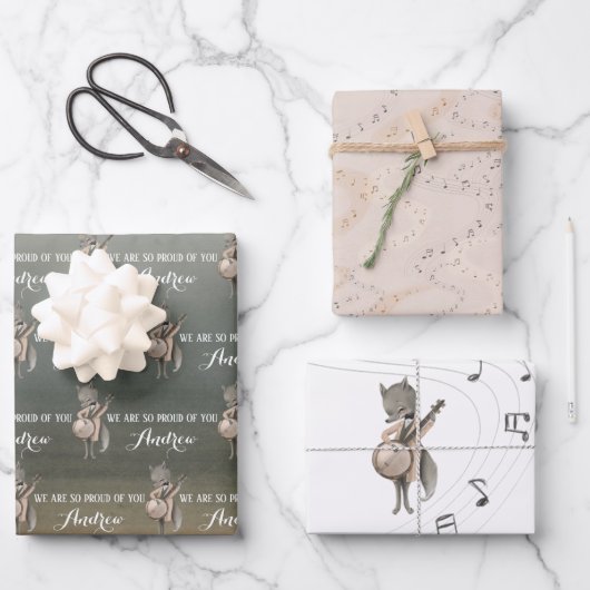 シーツ誇りを持ったを包むのはあなただ ラッピングペーパーシート (正面)